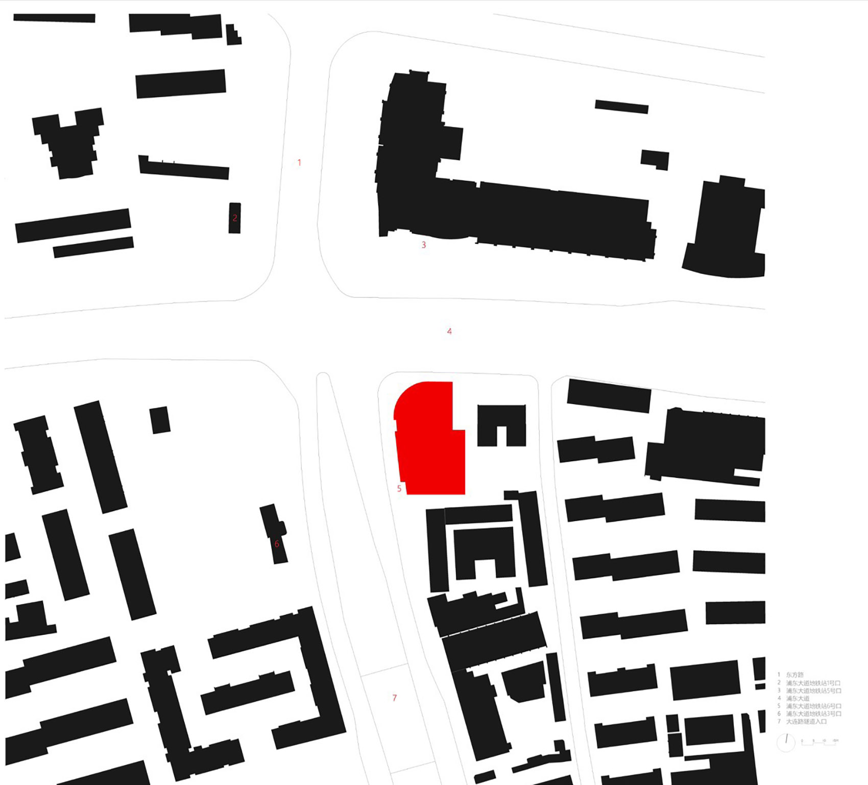 东西通道东方路风塔及轨道交通14号线浦东大道站风井丨周蔚,张斌,致正建筑工作室-100