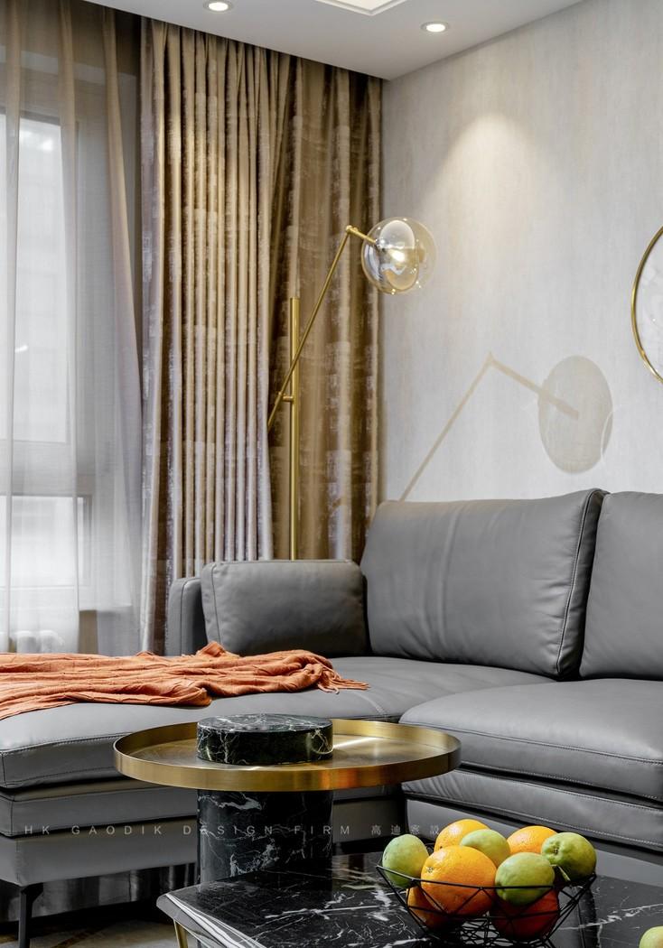 美伦堡现代轻奢风,高级灰调展现空间魅力-15