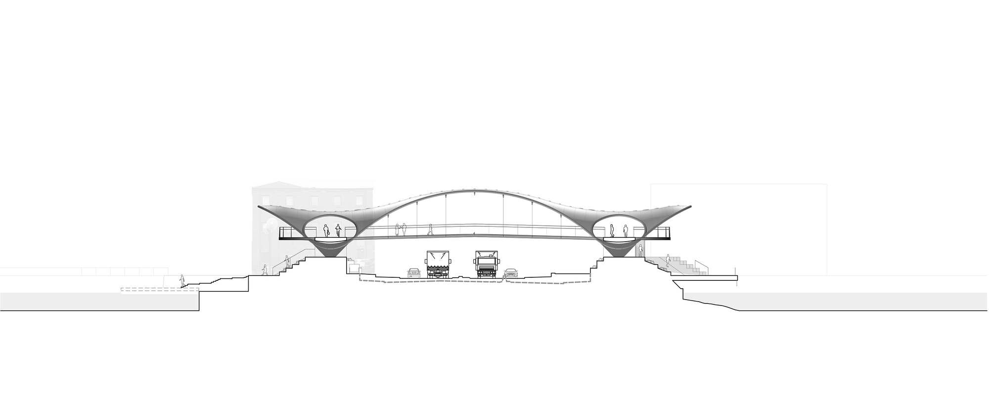 英国赫尔市 Murdoch's Connection Bridge丨Arup 和 Matter Architecture-11