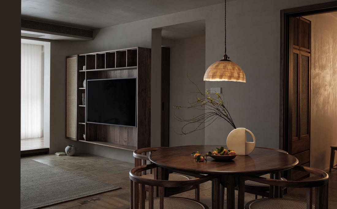 《隙光》静谧质朴的中式侘寂屋丨中国成都丨成都宏福樘设计-16