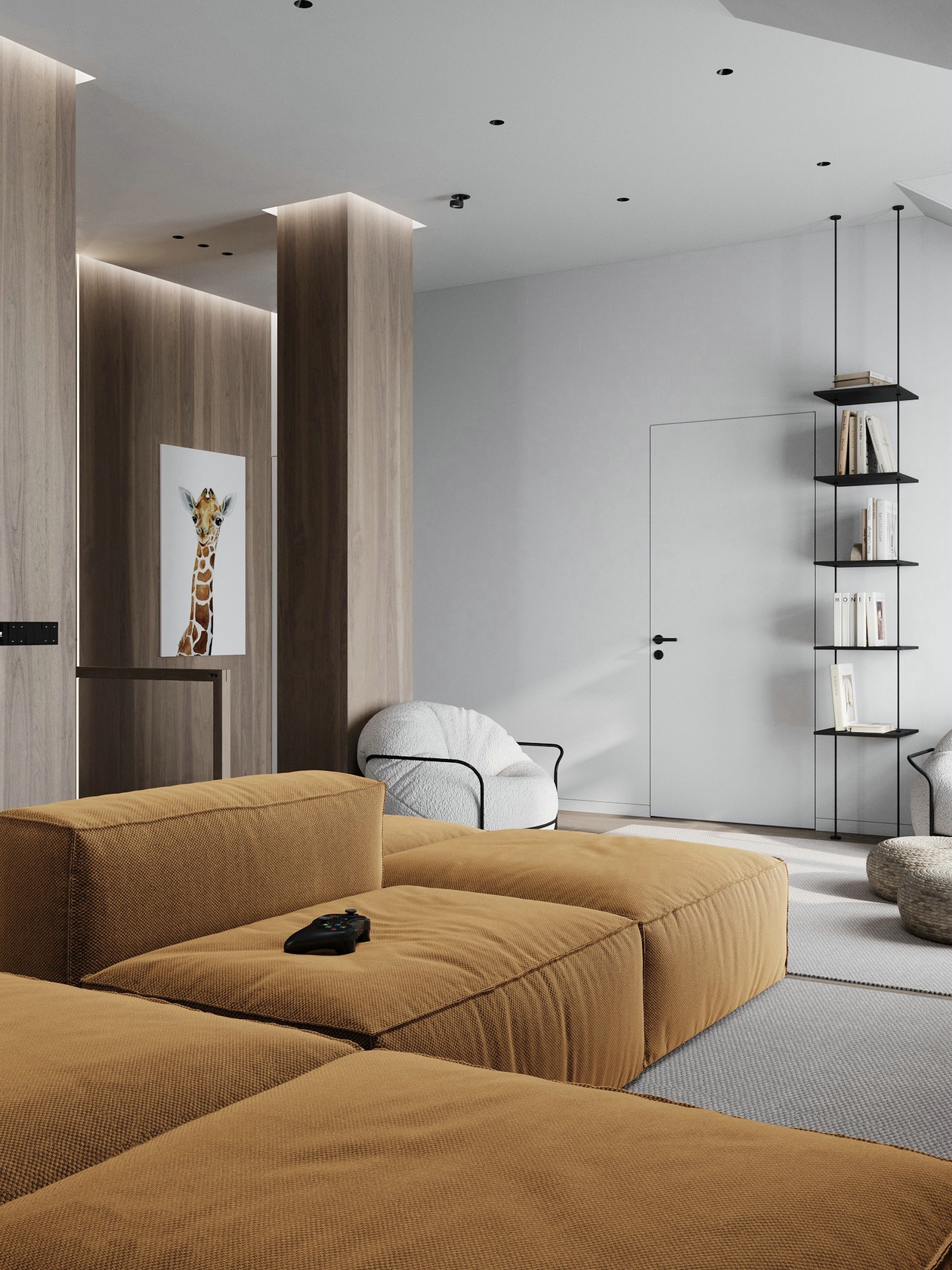 81㎡简约风公寓设计-5