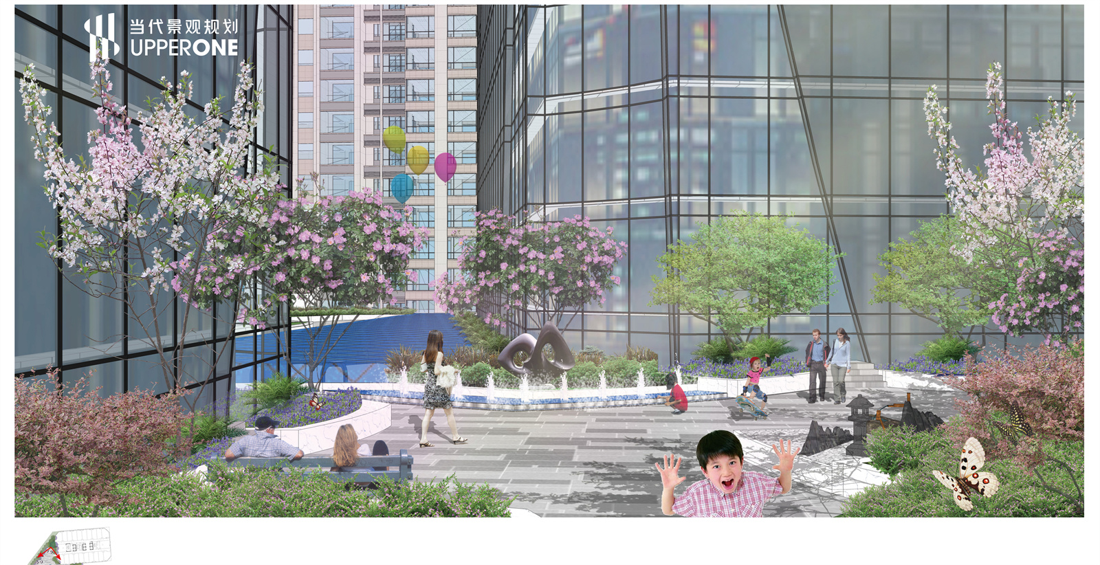 湘潭梓晖·曼哈顿中心景观设计丨中国湘潭丨当代景观规划-11