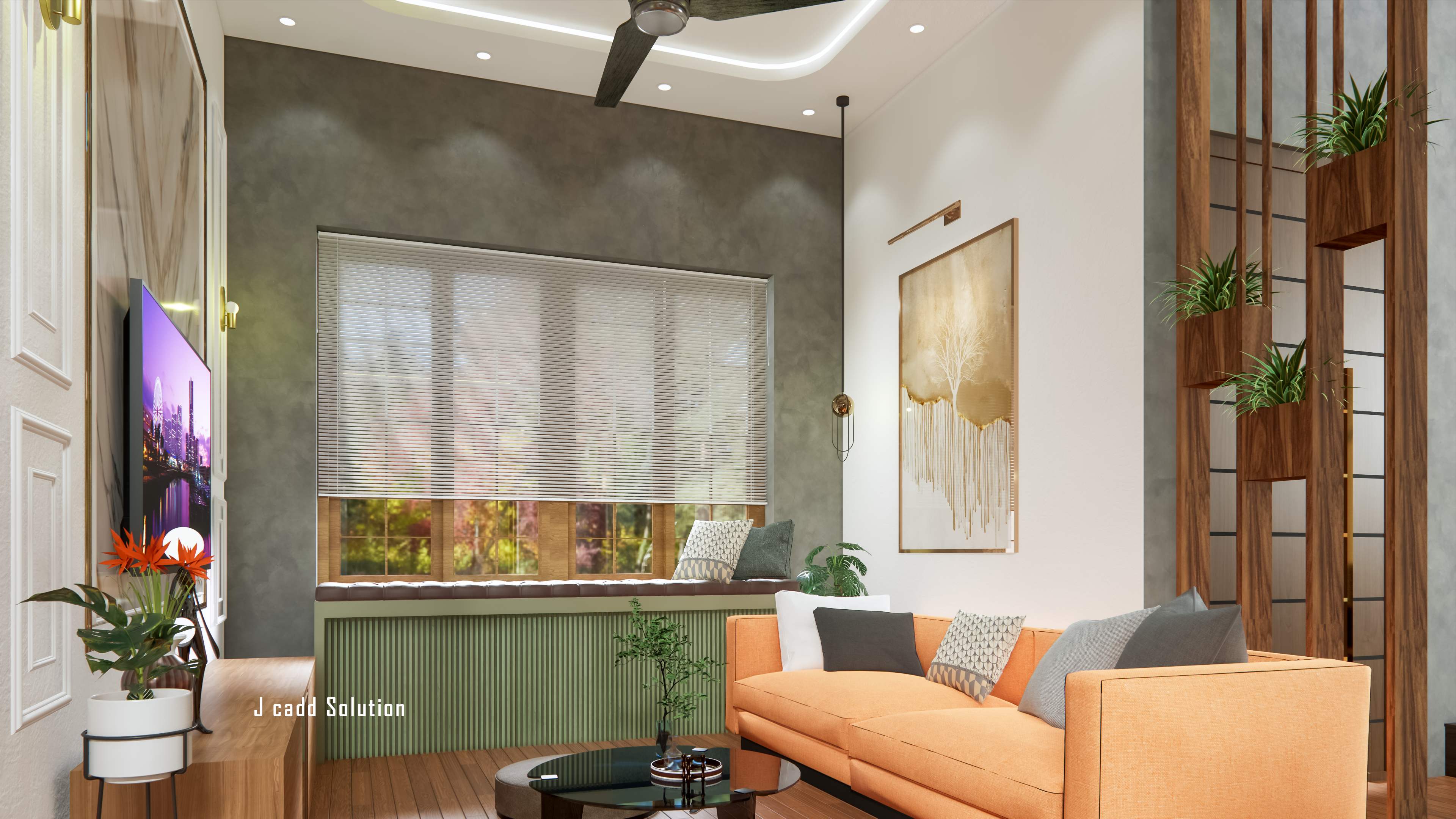 Modern classic Interior animation-4