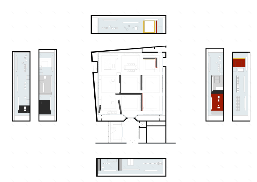 柏林博物馆临时展览空间的双重视觉设计-11