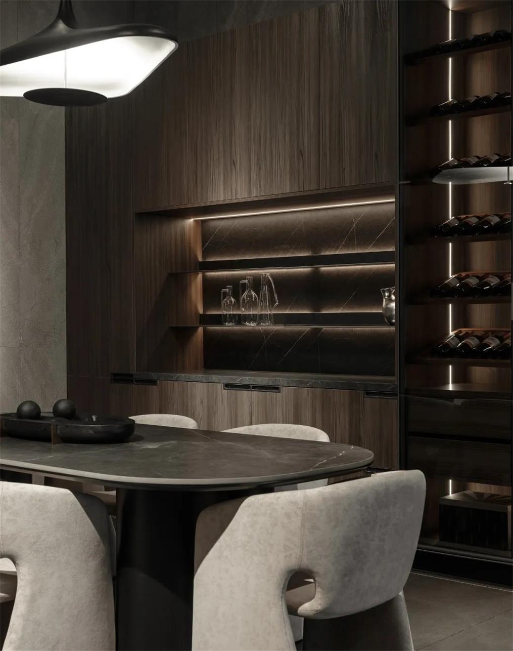 高端定制家居品牌总部展厅丨中国广州丨近境制作-13