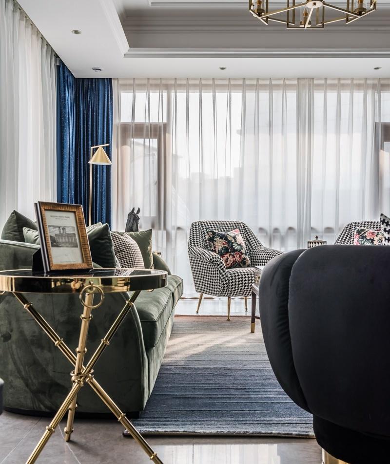 万科东丽湖独栋别墅玄关设计-5