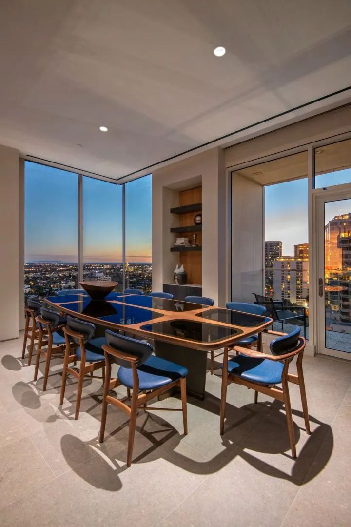 The Weeknd 的 763㎡现代奢华大平层丨美国洛杉矶丨Plum Interiors 负责人 Lisa Garriss-28