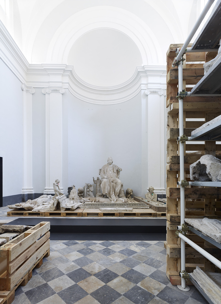 San Pellegrino Church Restoration and Outfitting of Plaster Deposits  MICROSCAPE architecture urban design AA-68