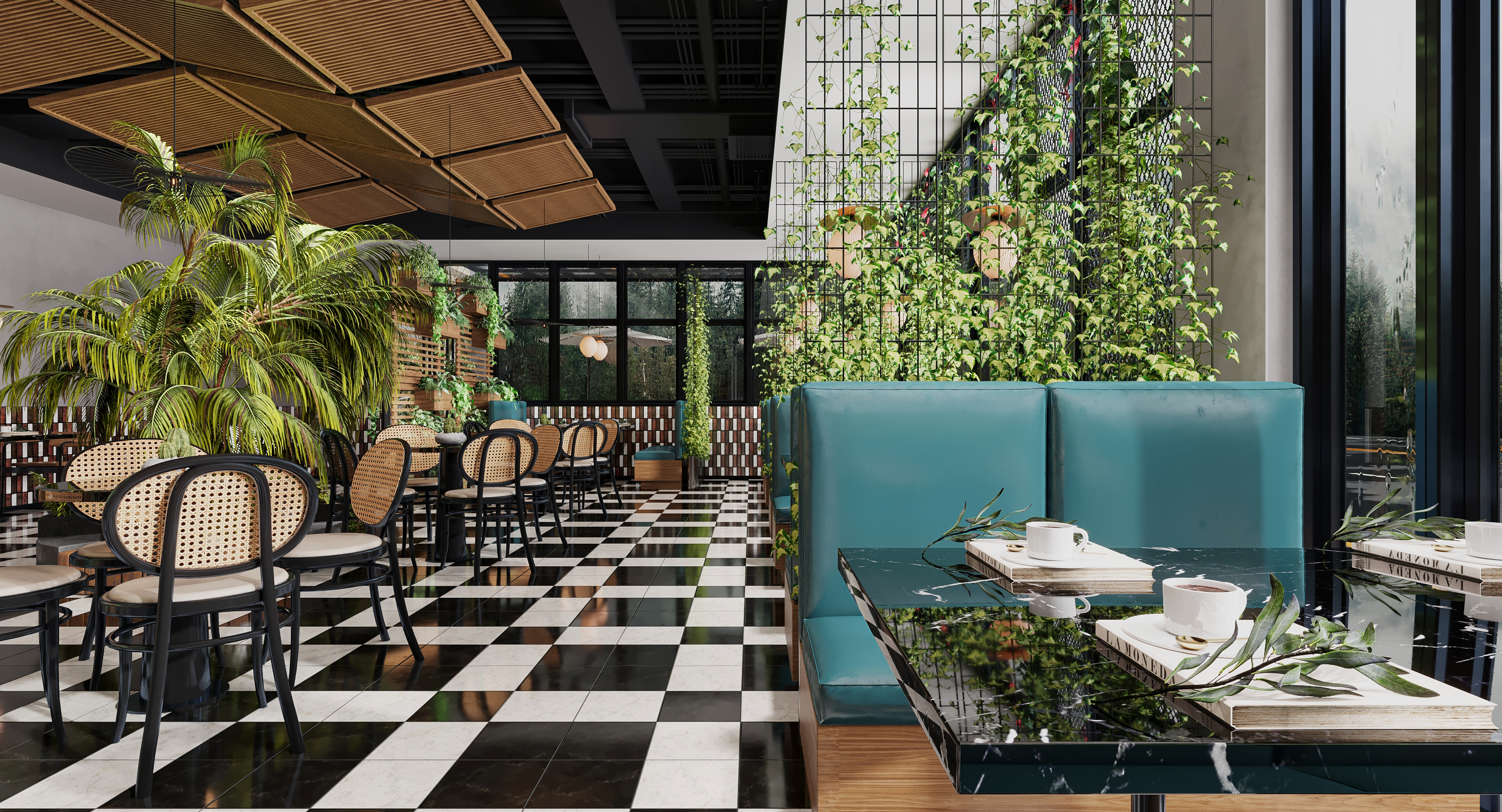 这个冬天，邀请你来这间充满森林气息的咖啡厅坐坐-5