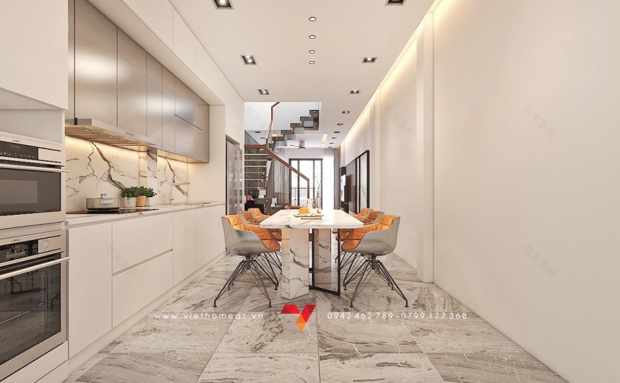 河内龙边市房屋设计丨AngolaBie丨Kiến Trúc – Nội Thất VietHome-20