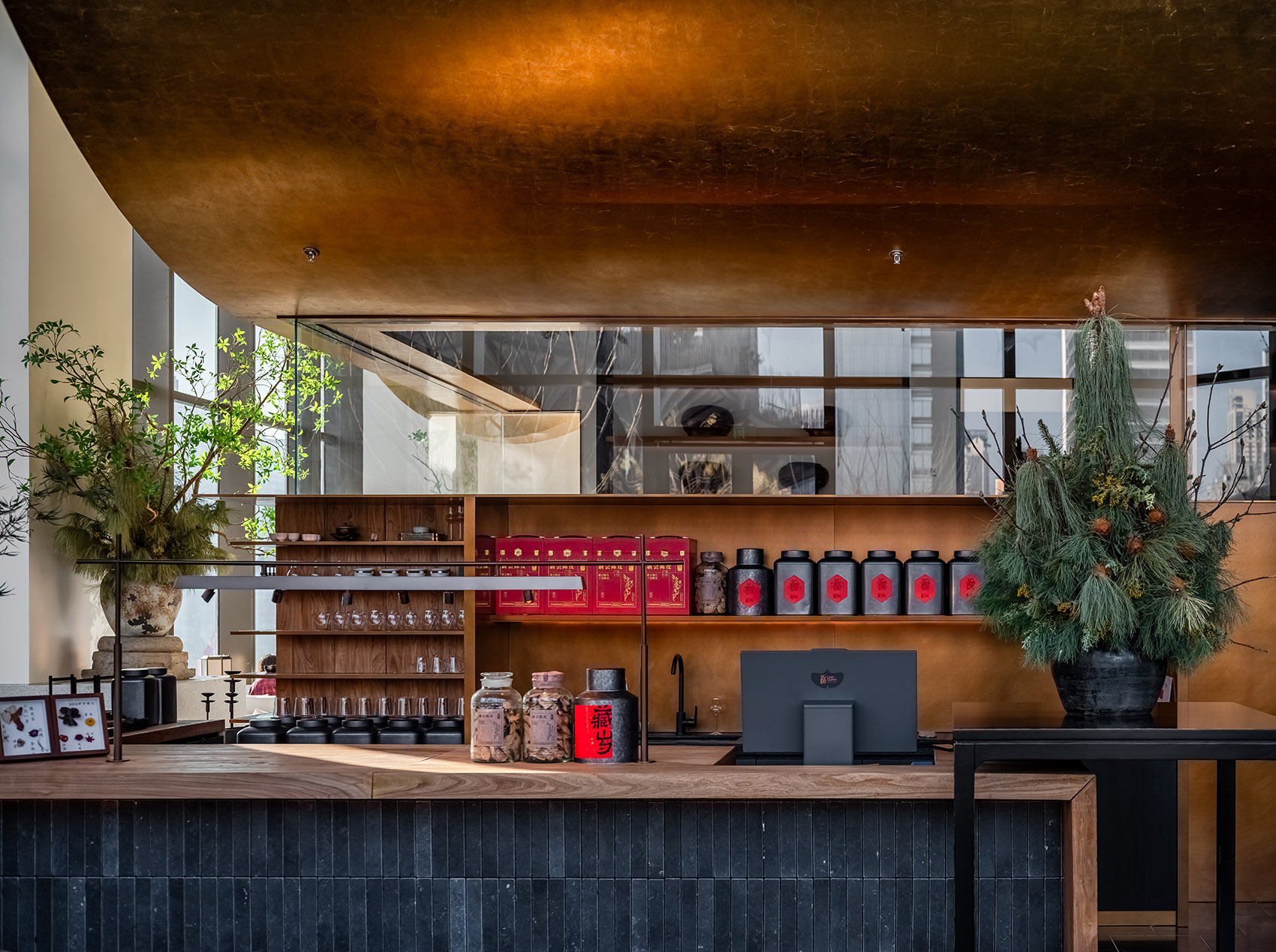 晓·茶馆(万象城生命之树)丨中国西安丨郭莘空间设计(西安)-51