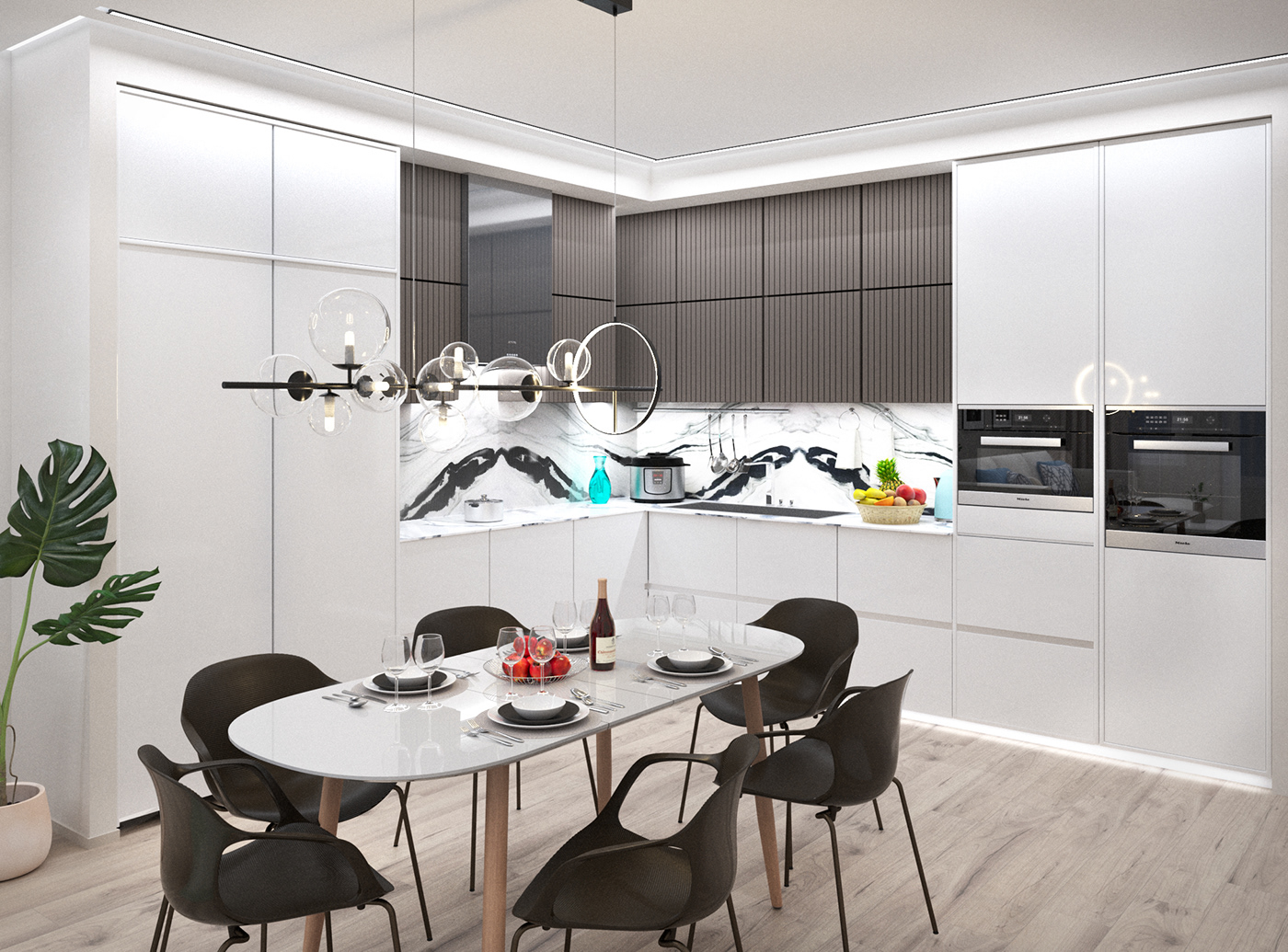 圣彼得堡中心公寓室内设计丨俄罗斯圣彼得堡丨Anna Tsikarishvili-3