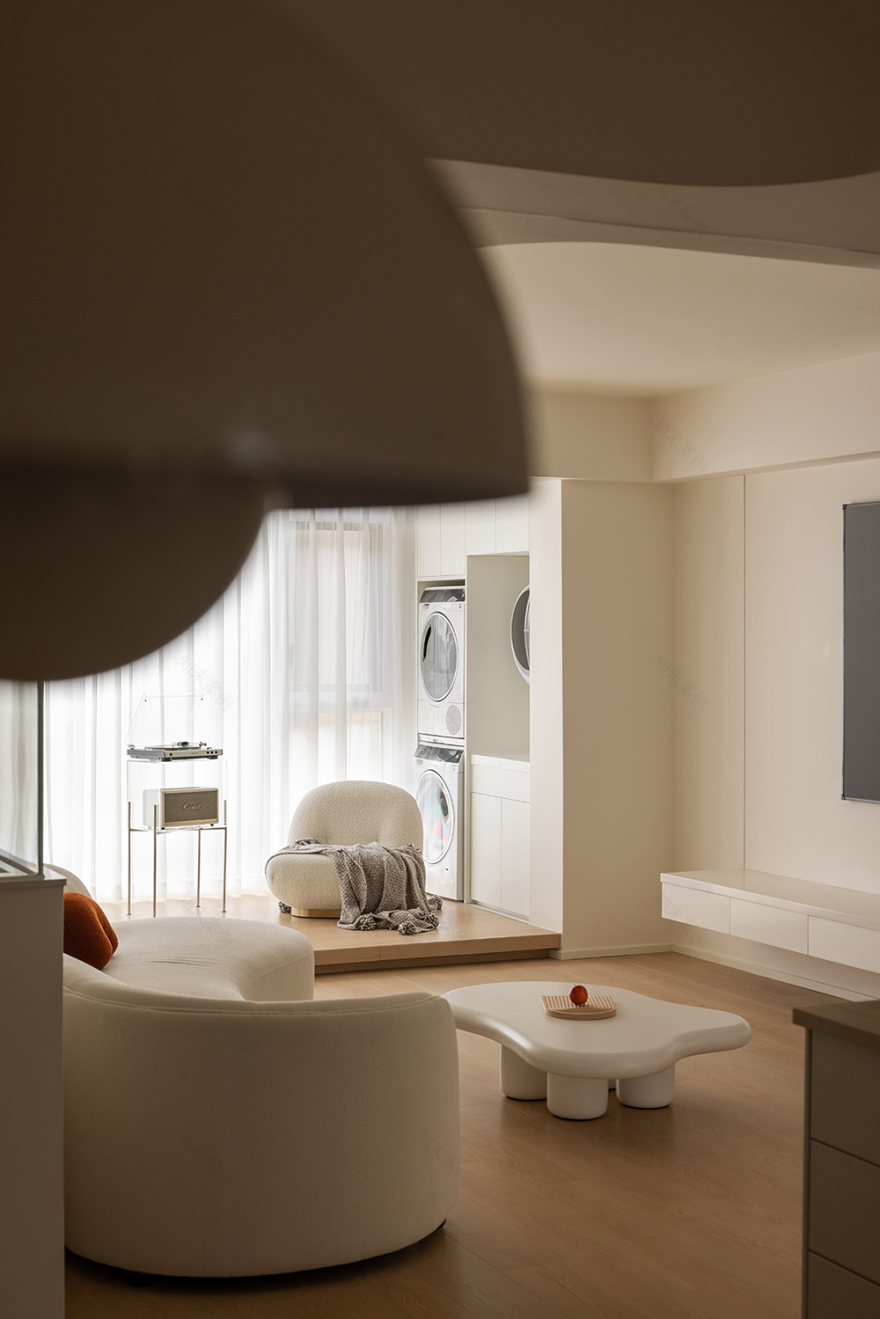 暖色原木风 · 义乌蒲荷花苑住宅设计-47