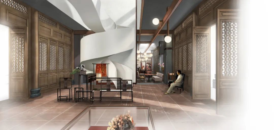 《西厢记》戏曲元素融入民宿设计,打造暧昧空间-42