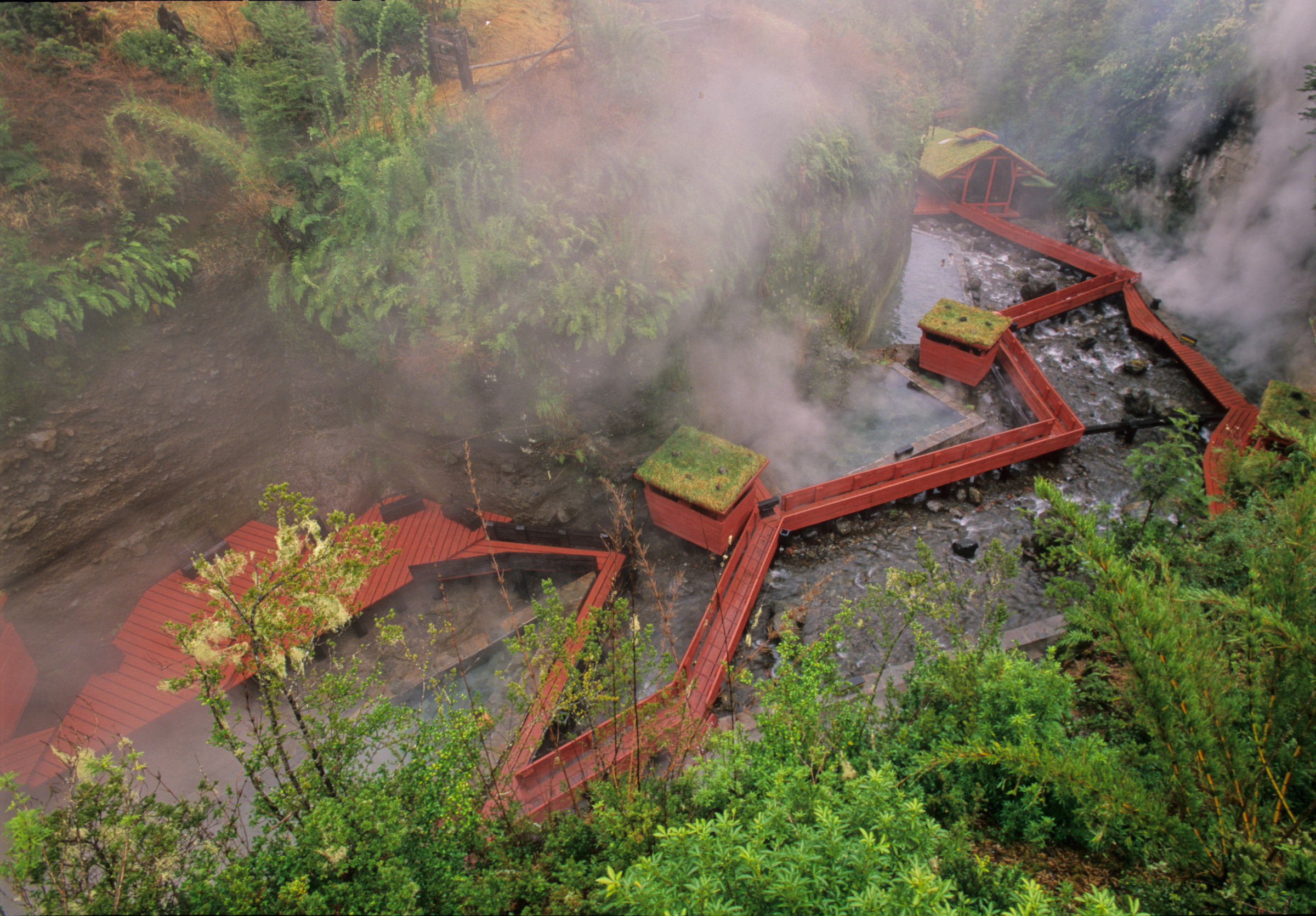 Termas Geométricas 温泉景观设计丨智利丨Germán del Solarquitectos-21