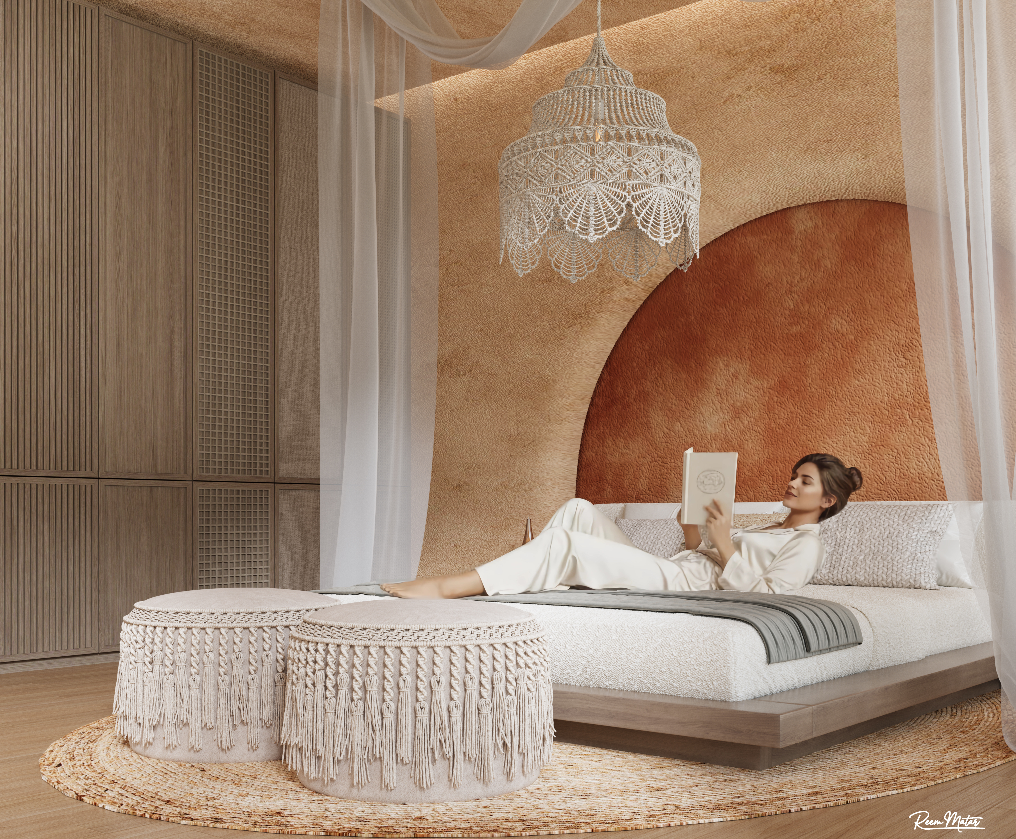 绿洲卧室丨埃及丨Reem Faiz Matar-12