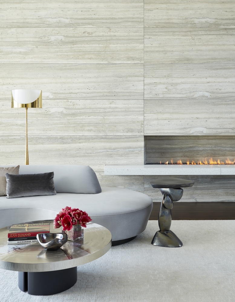 加州山坡上的现代绿色住宅-40