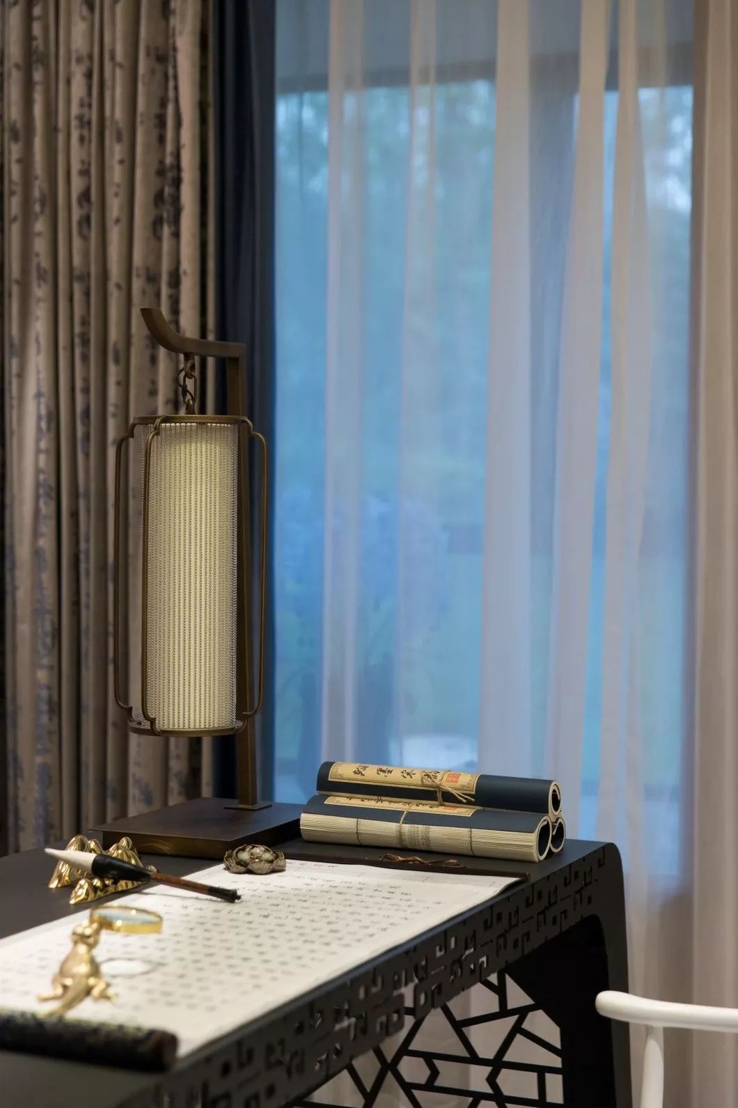 常德壹号府·新中式风格样板房设计丨中国常德丨伊派软装设计-29