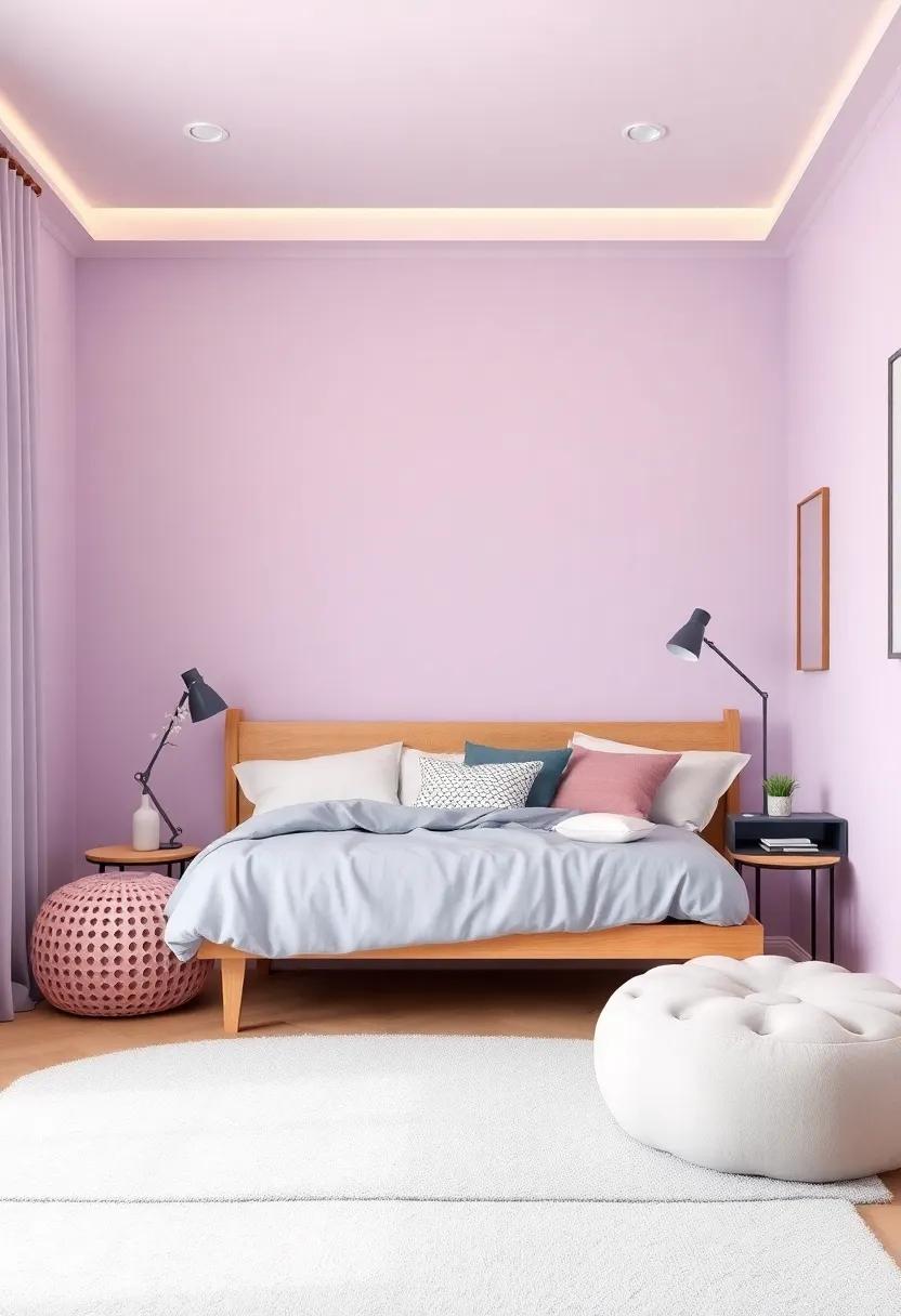 薰衣草与灰色女孩房改造-85