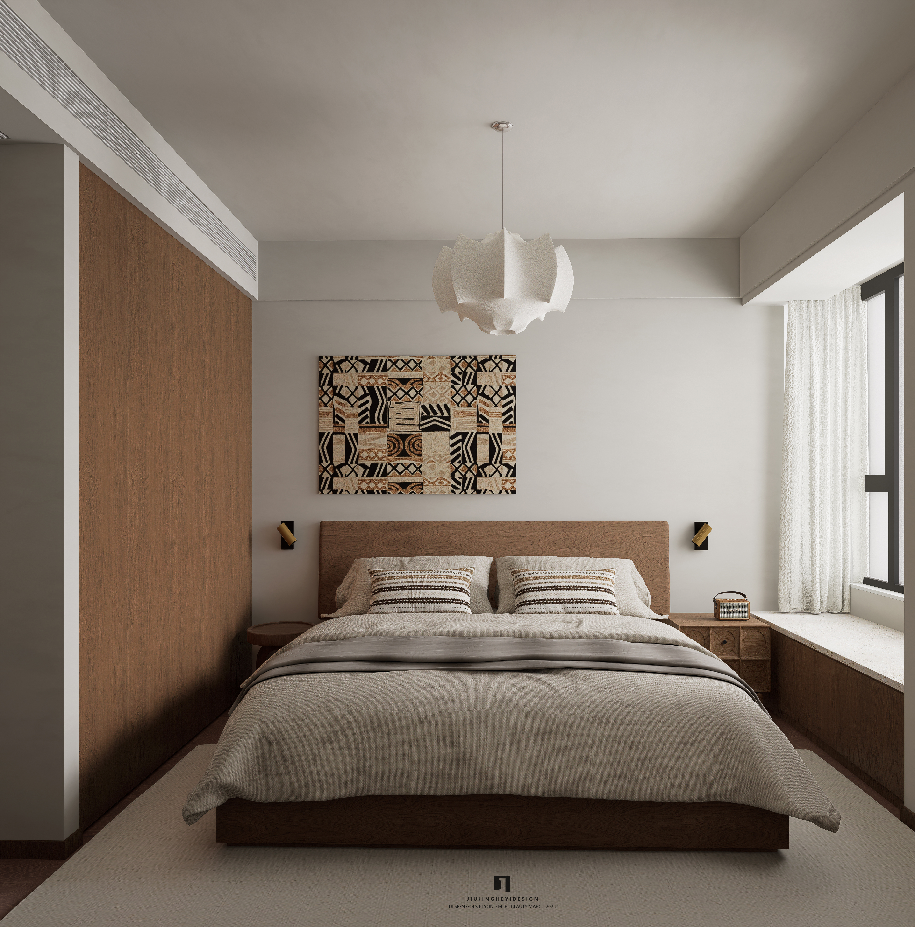 温馨明亮的复古浓郁家-9