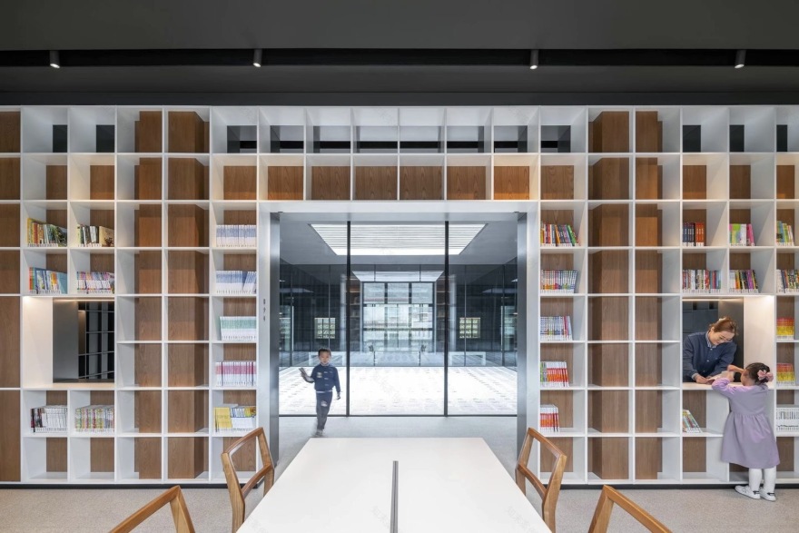 SQUARES in Tianshui Library and Daycare / SAKO Architects-11