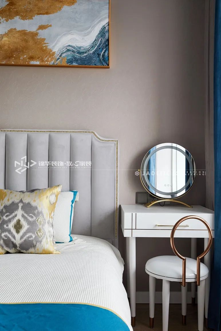 第一国际 116㎡现代轻奢空间设计丨锦华装饰-45