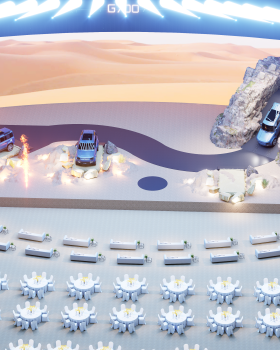 CAR LAUNCH EVENT 舞台