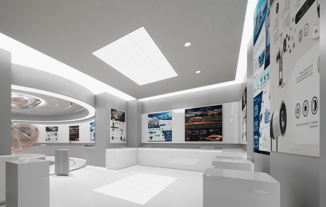 上海科技企业办公与展厅室内丨中国上海丨在野川行-10