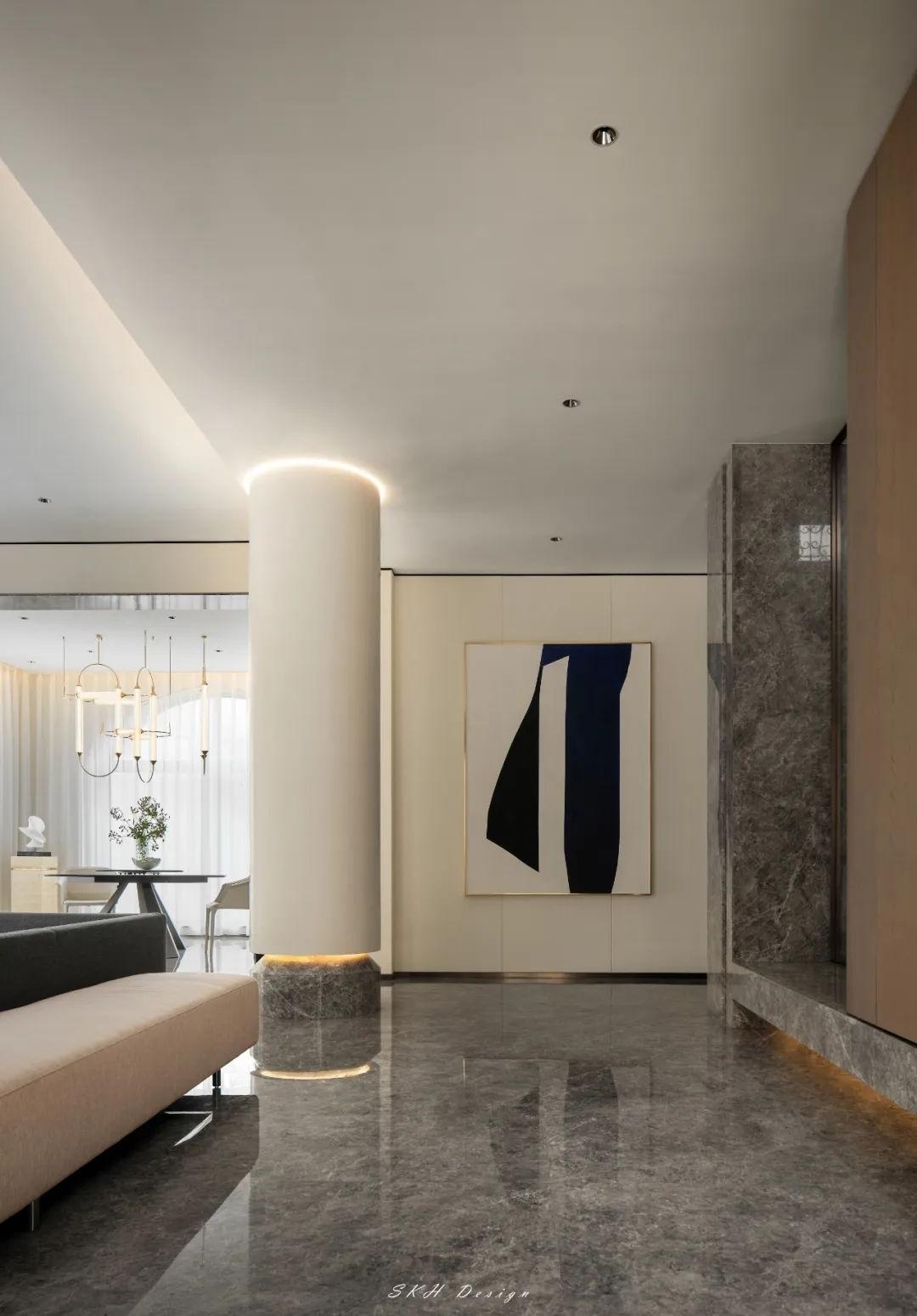 连云港 600㎡独栋别墅设计丨中国连云港丨观享际 SKH 室内设计-13