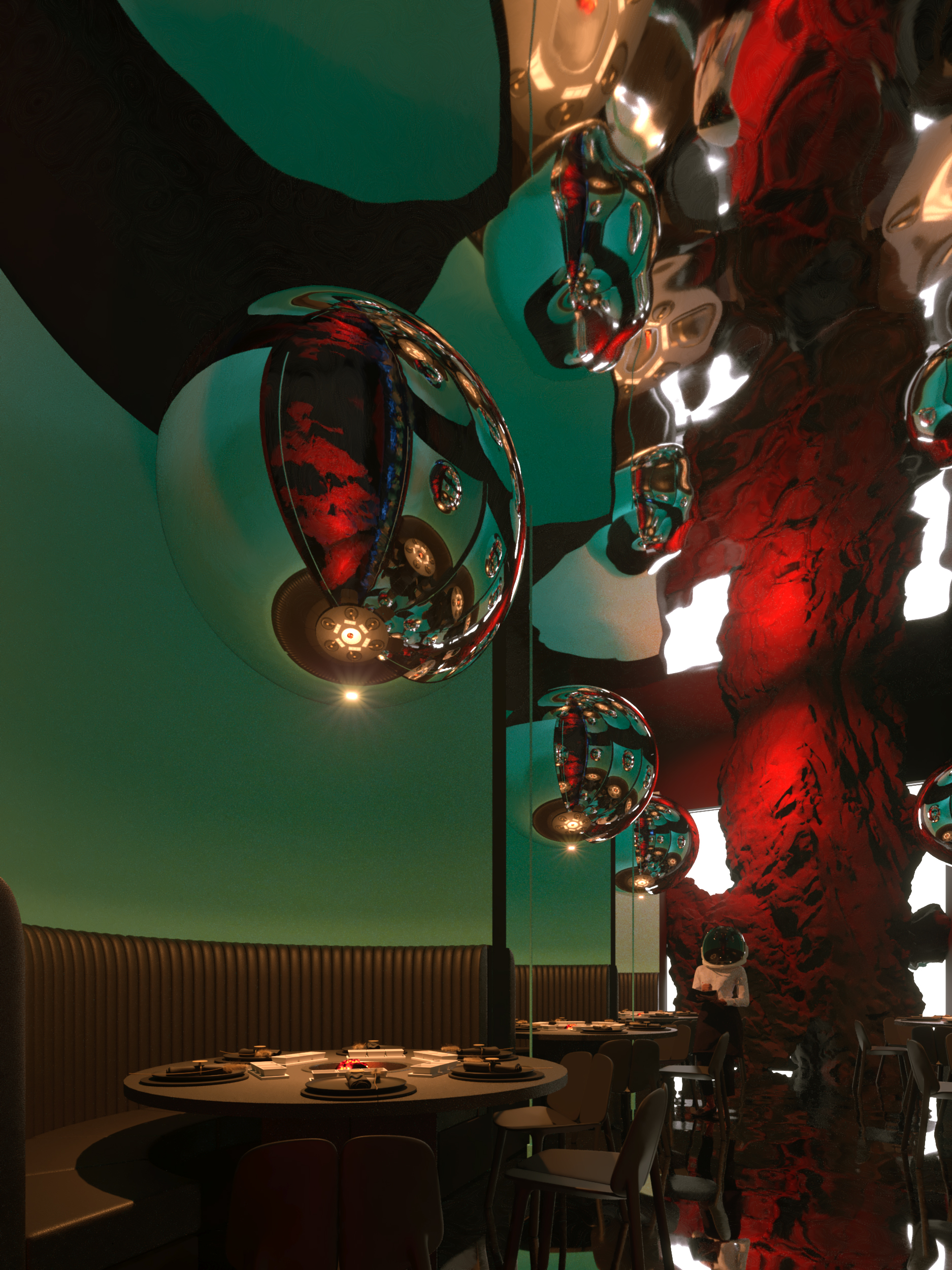 宇宙主题火锅酒吧，体验跨星际美食之旅-19