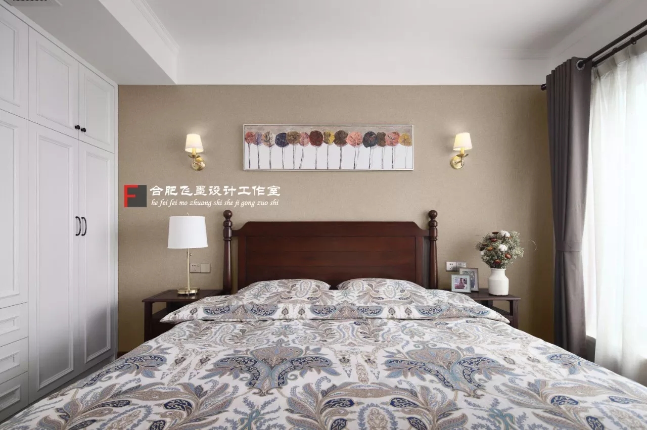 飞墨设计新作品 | 《彼岸花开》 | 200㎡美式-59