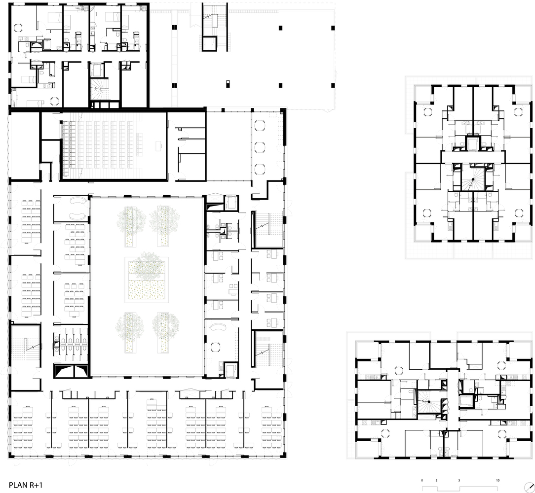 法国图卢兹 Campus Vidal & Forum des Arènes 建筑设计-58