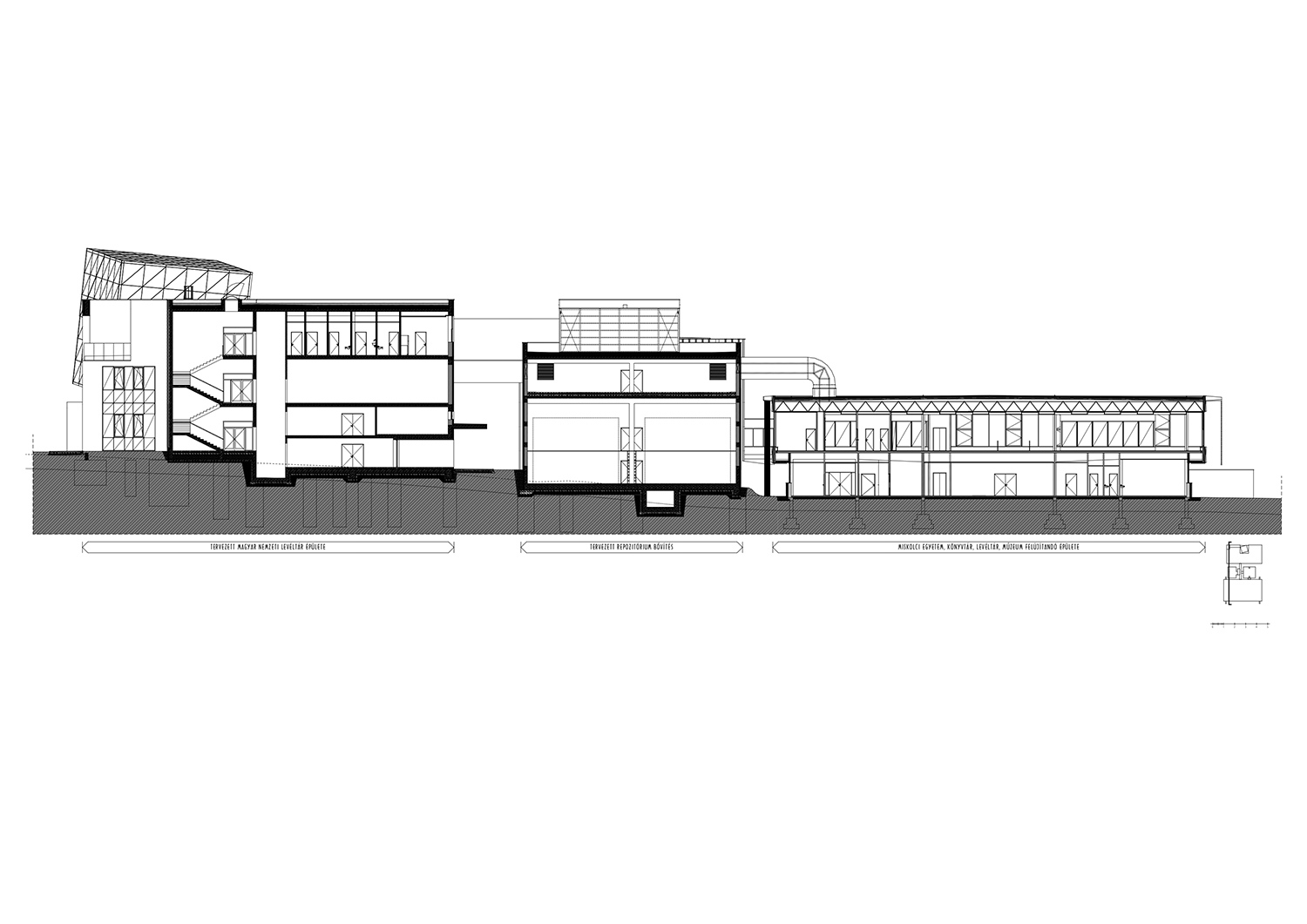 米什科尔茨大学图书馆和档案馆翻新扩建项目-57