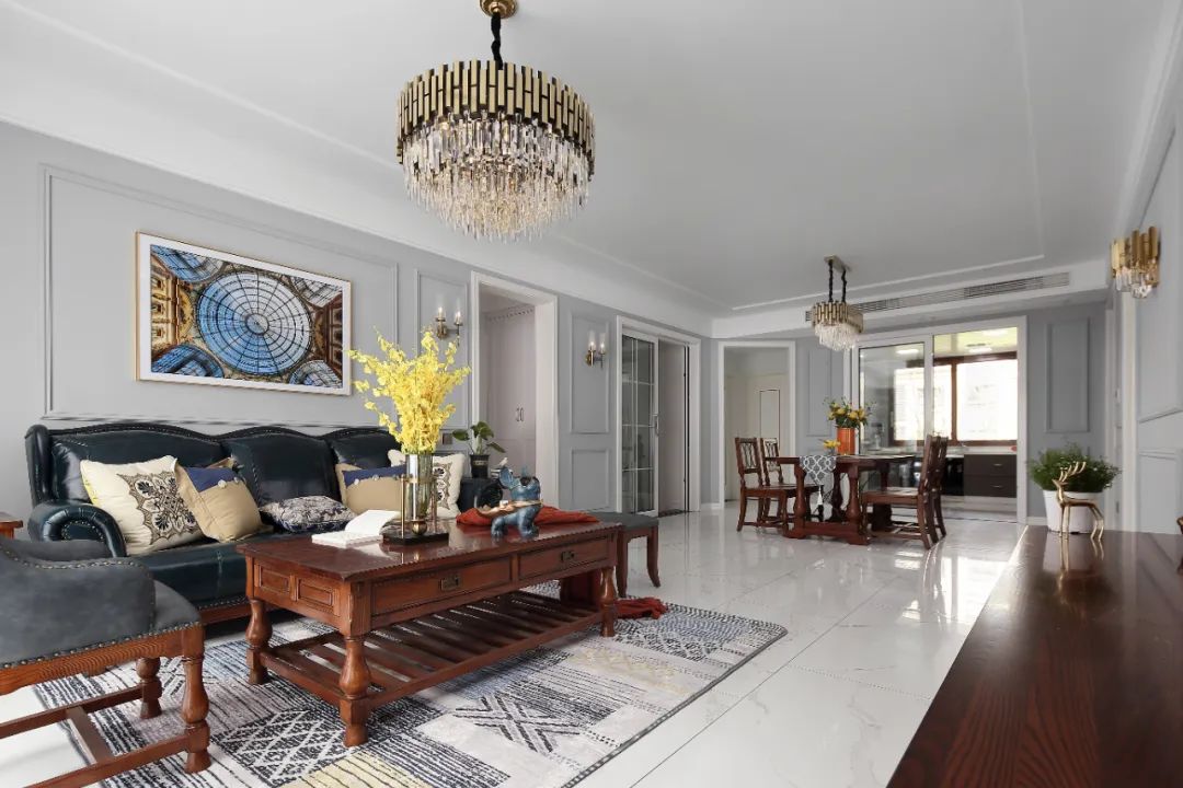 鹭岛荣府 220㎡现代美式轻奢家，温馨实用又充满艺术气息-53