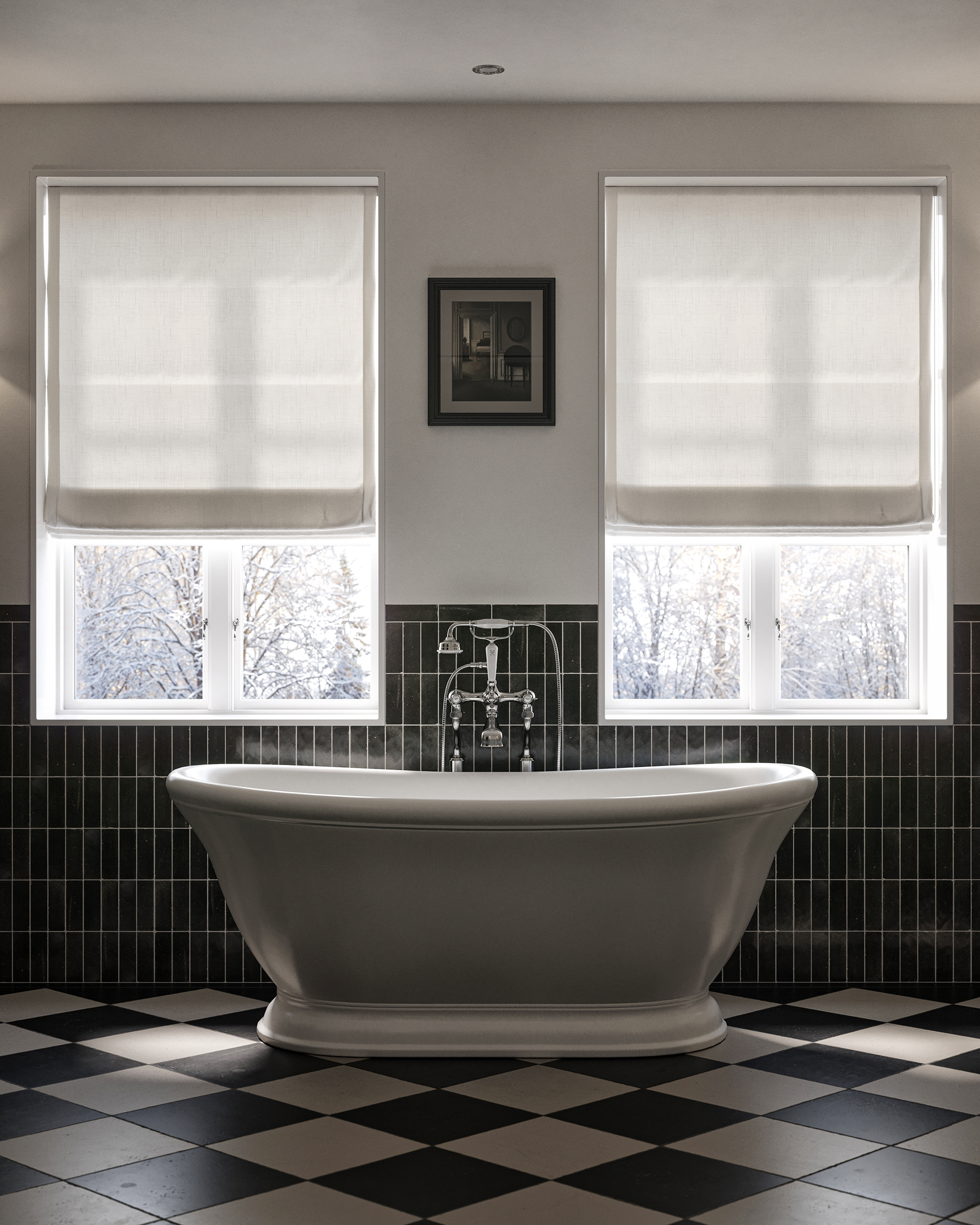 Softly Classic,Naturally Modern浴室设计丨mitter studio-9