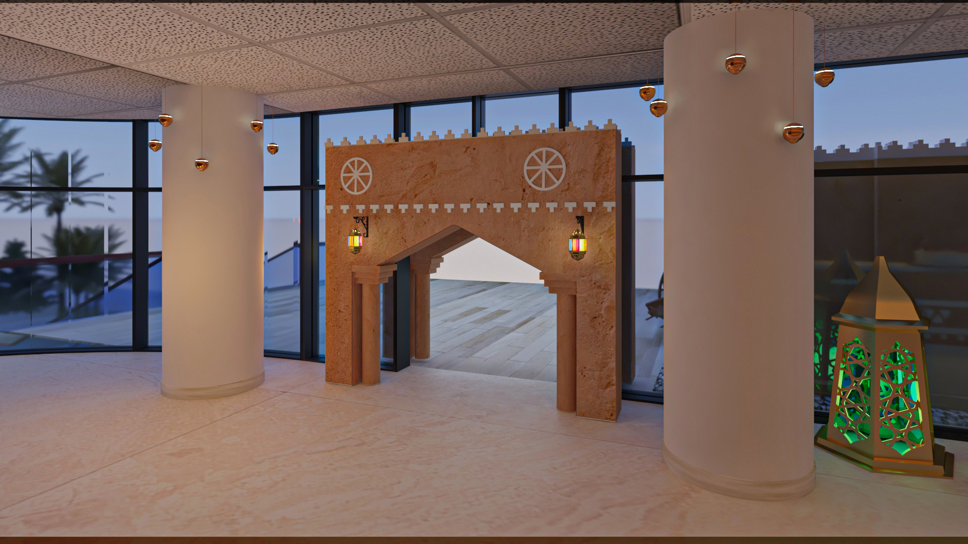 Ramadan event arab decor-ksa- Marriot diplomat-5