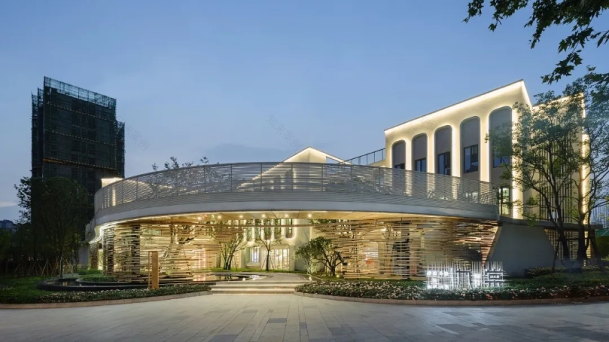 九江融信碧桂园金地示范区景观-29