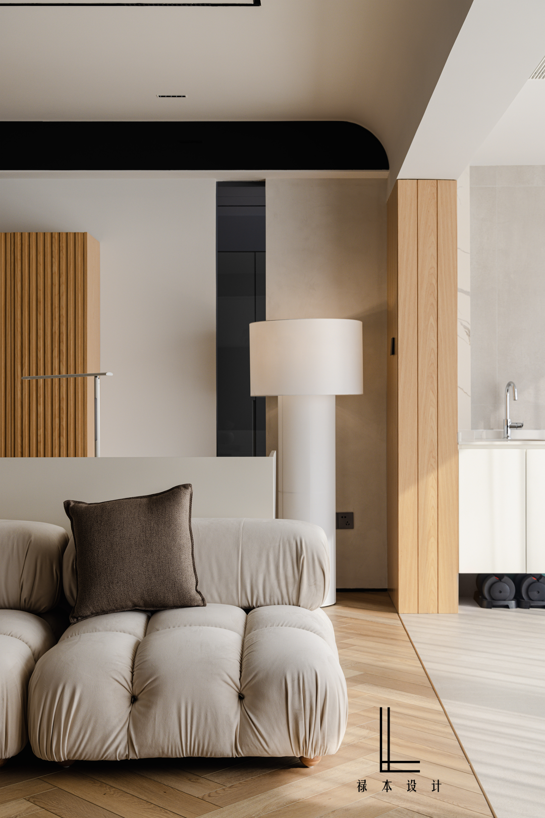 心有半亩花田 · 140㎡简约原木三居室丨中国芜湖丨禄本设计-1