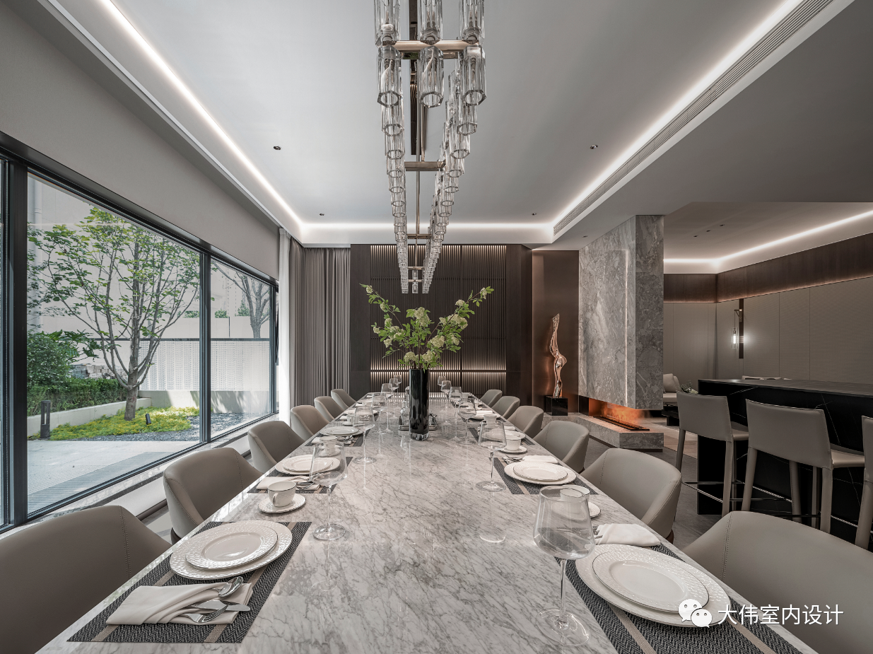 盛邦 9 号院社区共享中西餐厅丨中国河北丨大伟室内设计(北京)有限公司-35
