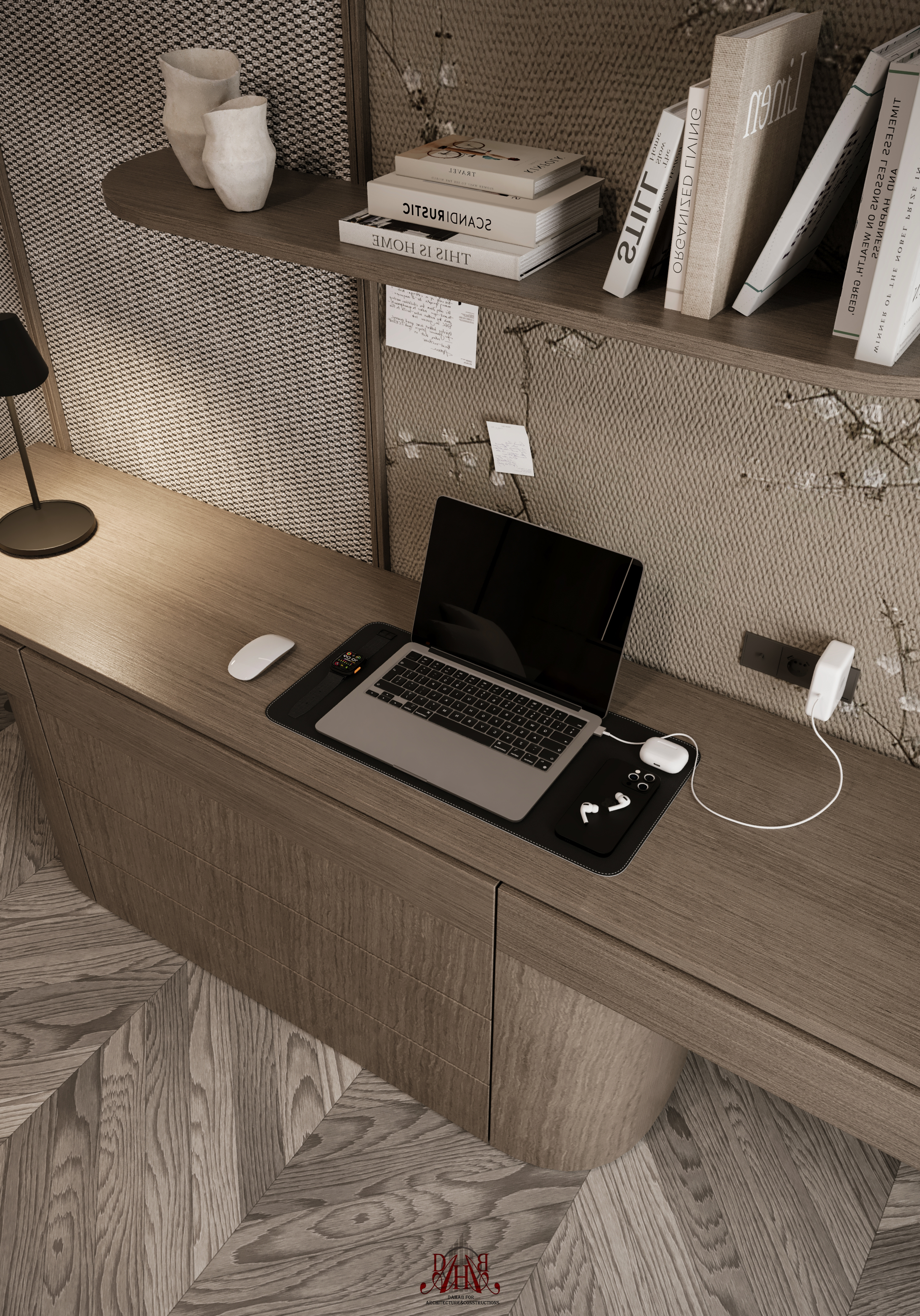 Japandi Living room || Cairo, Egypt-10