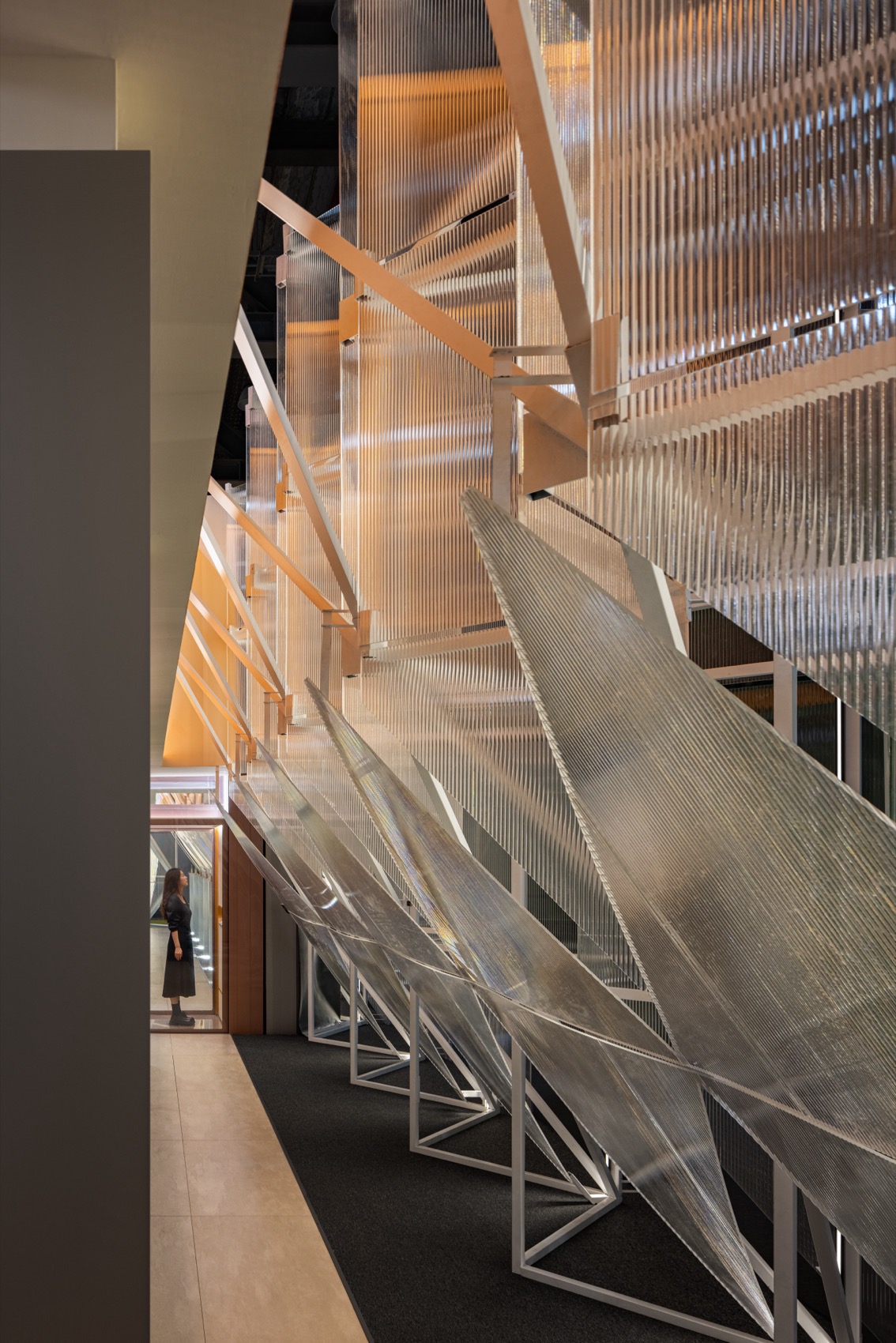 西奥电梯2024广州设计周展厅丨中国广州丨加减智库设计事务所-65