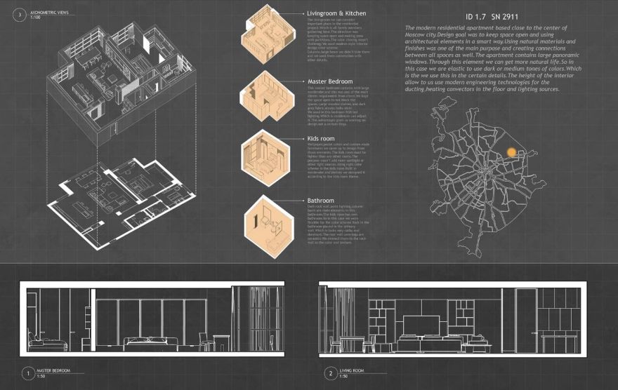 莫斯科市中心现代住宅设计丨俄罗斯莫斯科丨Kamran Kerimov-40