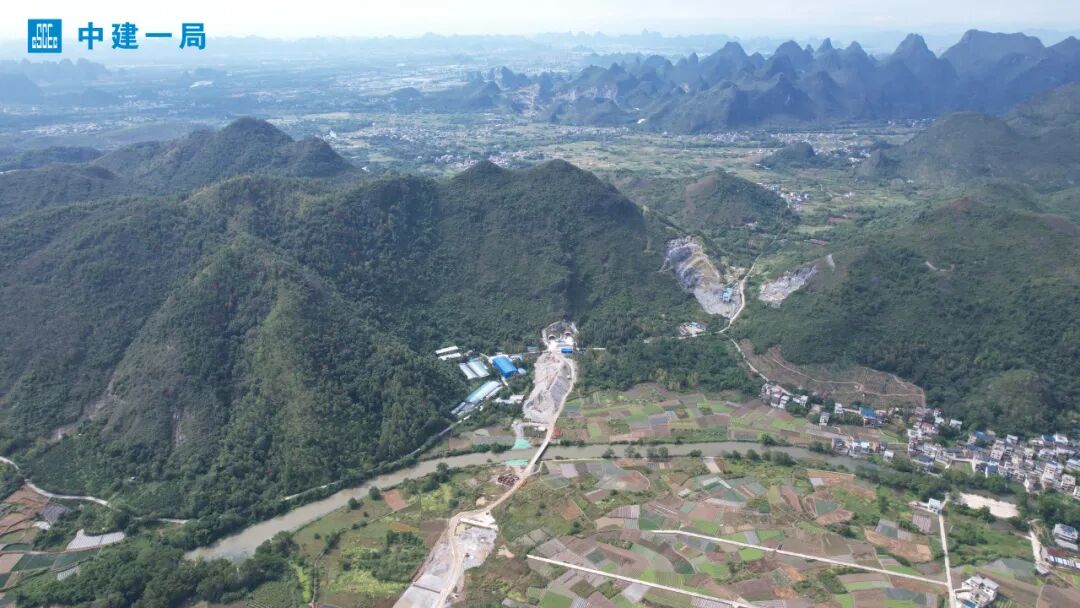 建设交通强国！中建一局承建的广西江桂高速公路大圩隧道双洞贯通-52