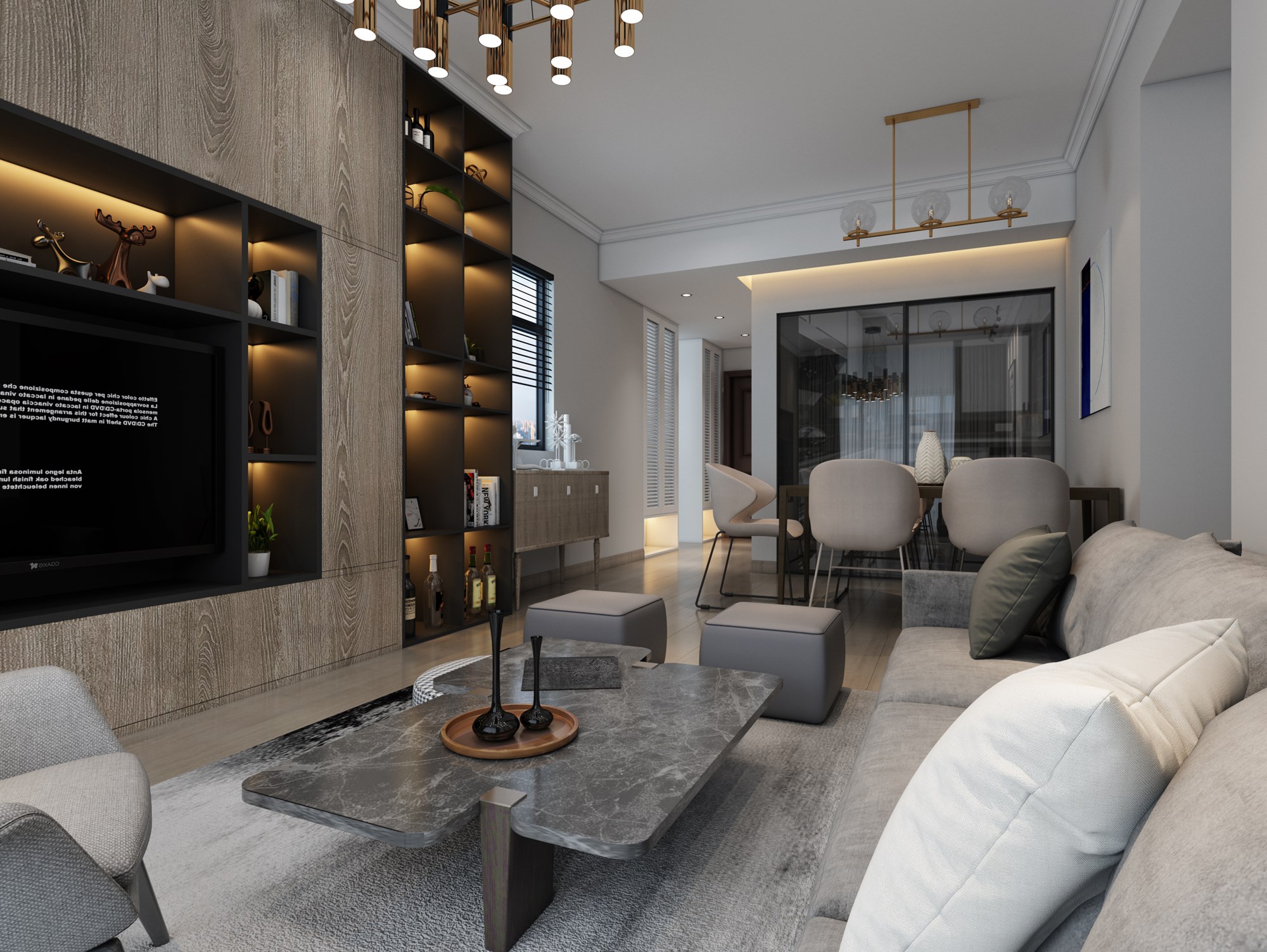 简约自然,质感空间·台式风格家居设计案例-5