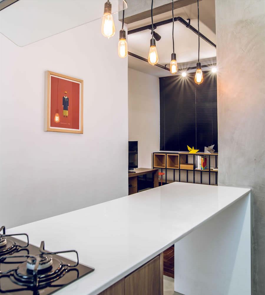 巴西 Meius Arquitetura 打造经济型公寓设计,巧妙运用材料对比-6