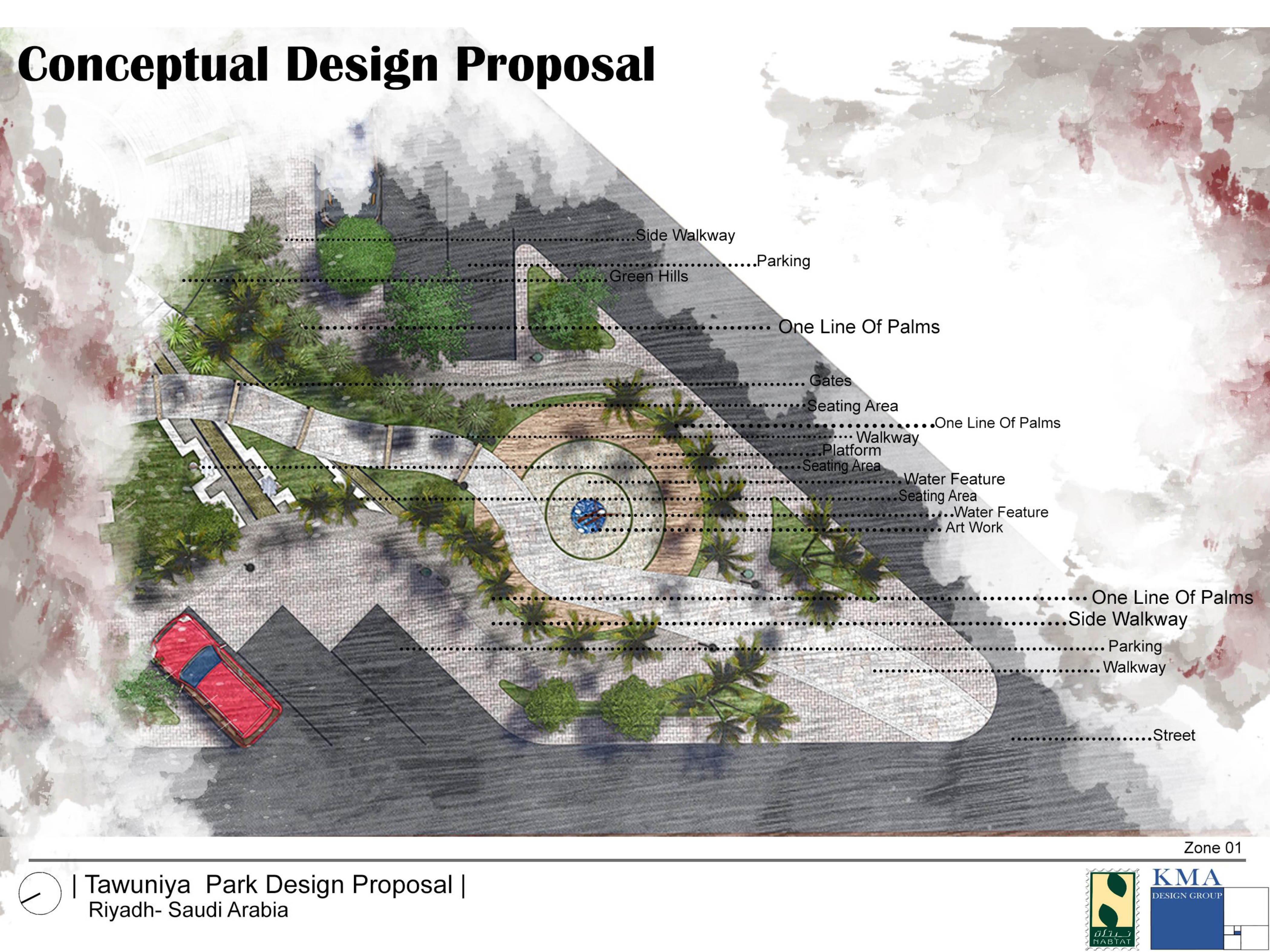 TAWUNIA PARK 设计提案丨沙特阿拉伯利雅得丨KMA DESIGN GROUP-6