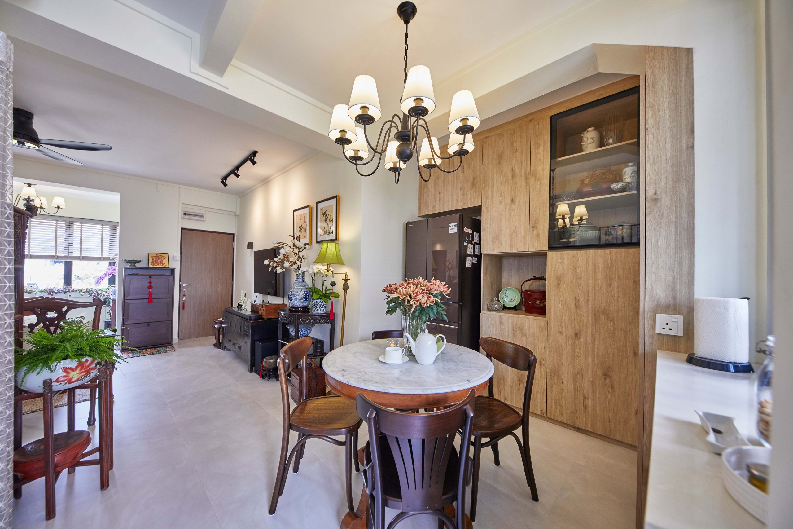 Moh Guan Terrace现代东方风住宅室内设计丨新加坡丨The Interior Lab,设计师 Vincent Wang-34