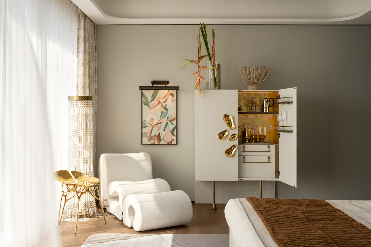 中信金沙湾伴山壹号C户型样板房丨中国深圳丨元禾大千(软装),纳沃设计NNS Design(硬装)-101