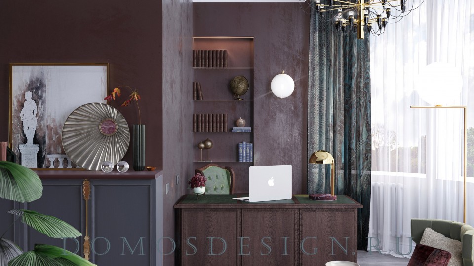 基辅公路600平私人住宅室内设计项目丨俄罗斯莫斯科丨DOMOS  莫斯科室内设计工作室-7