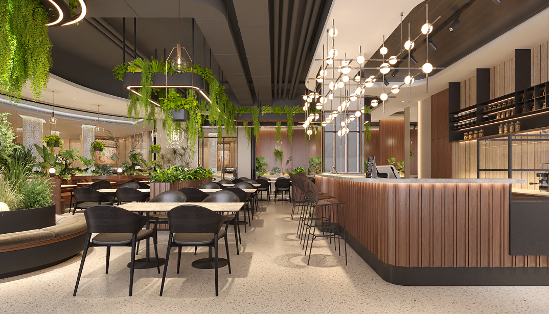 YUANDIAN源点・餐酒料理丨中国茂名丨广州格梵装饰-18